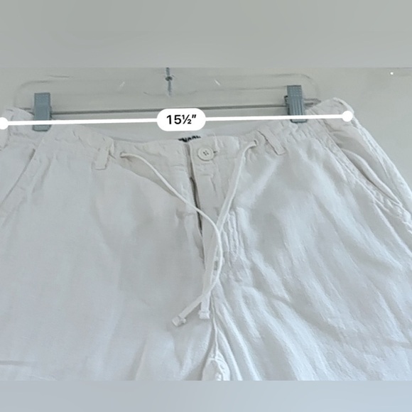 Benson White 100% Linen Relaxed Fit Drawstring Pants
- Size Small - Picture 8 of 14